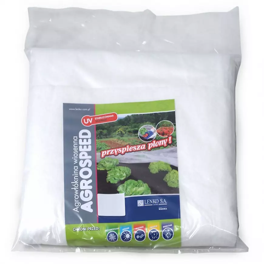 Netkaná textília AGROSPEED 17g/m2  2,1/10 biela