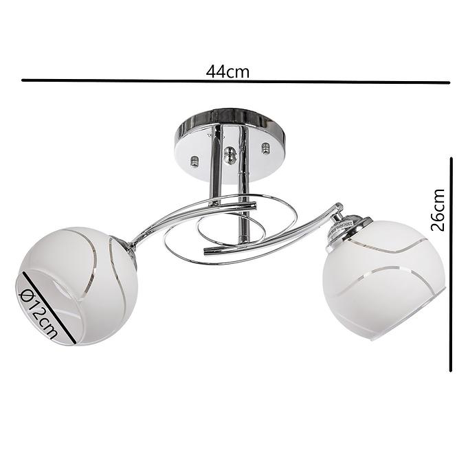 Lampa W-C 0240/2 CR LW2