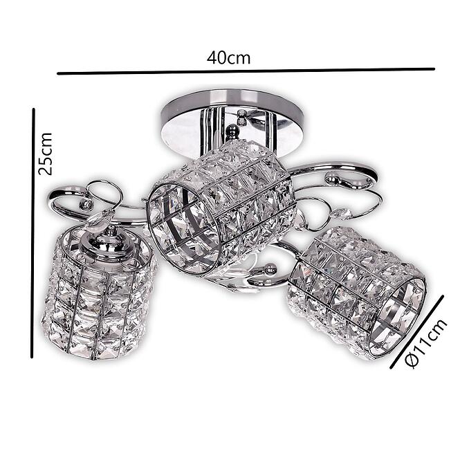 Stropné bodové svietidlo W-M 093A/3B LW3