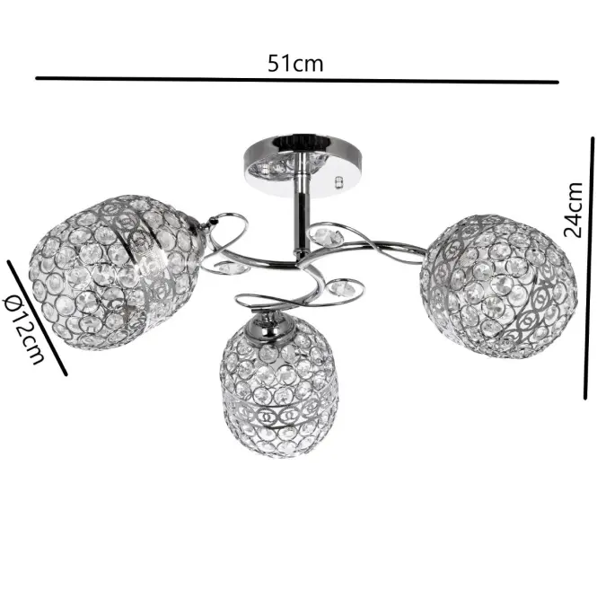 Stropné svietidlo W-N 2970/3 LW3