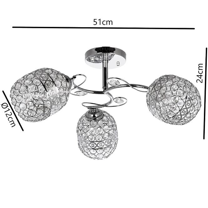 Stropné svietidlo W-N 2970/3 LW3