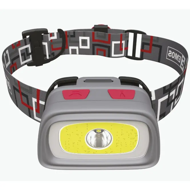 Čelovka COB + CREE LED 3×AAA,2