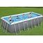 Obdĺžnikový bazén s rámom a pieskovou filtráciou  4,88x2,44x1,22 m 56671,2