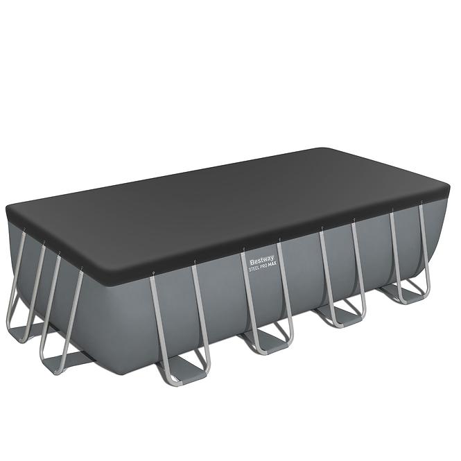 Obdĺžnikový bazén s rámom a pieskovou filtráciou  4,88x2,44x1,22 m 56671