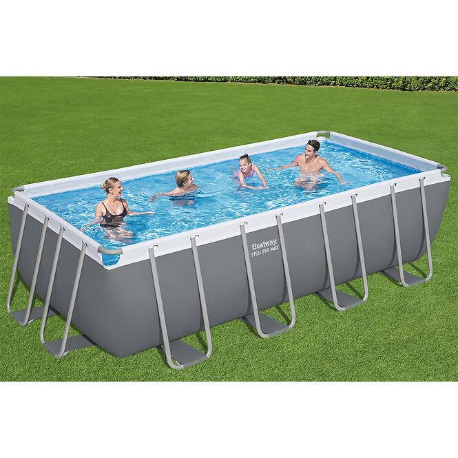 Obdĺžnikový bazén s rámom a pieskovou filtráciou  4,88x2,44x1,22 m 56671,2