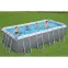 Obdĺžnikový bazén s rámom a pieskovou filtráciou  4,88x2,44x1,22 m 56671,2