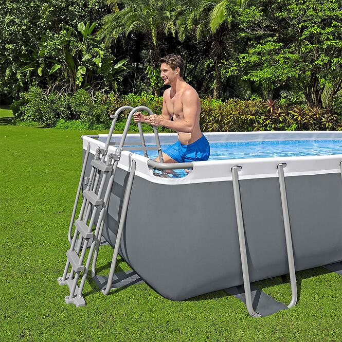 Obdĺžnikový bazén s rámom a pieskovou filtráciou  4,88x2,44x1,22 m 56671,3