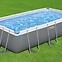 Obdĺžnikový bazén s rámom s pieskovou filtráciou 4,04x2,01x1 m 56442,7