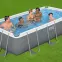 Obdĺžnikový bazén s rámom s pieskovou filtráciou 4,04x2,01x1 m 56442,4