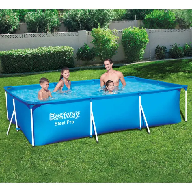 Obdĺžnikový bazén s rámom 3x2,01x0,66 m 56404