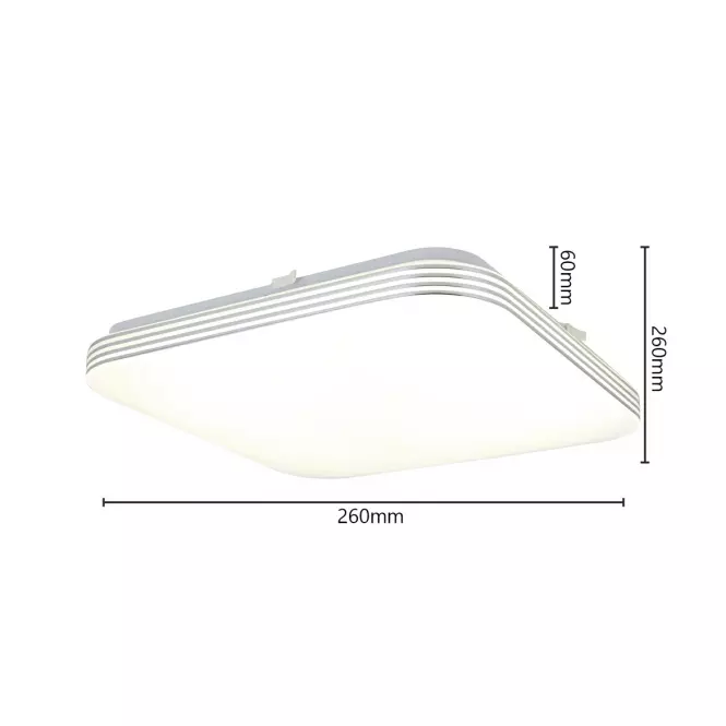 Stropná lampa Ajax LED EK5362 26CM 11W,3