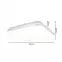 Stropná lampa Ajax LED EK5362 26CM 11W,3