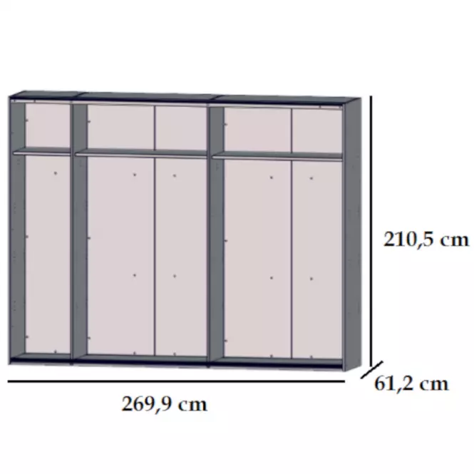 Skriňa Jakobina RCQS12411,3