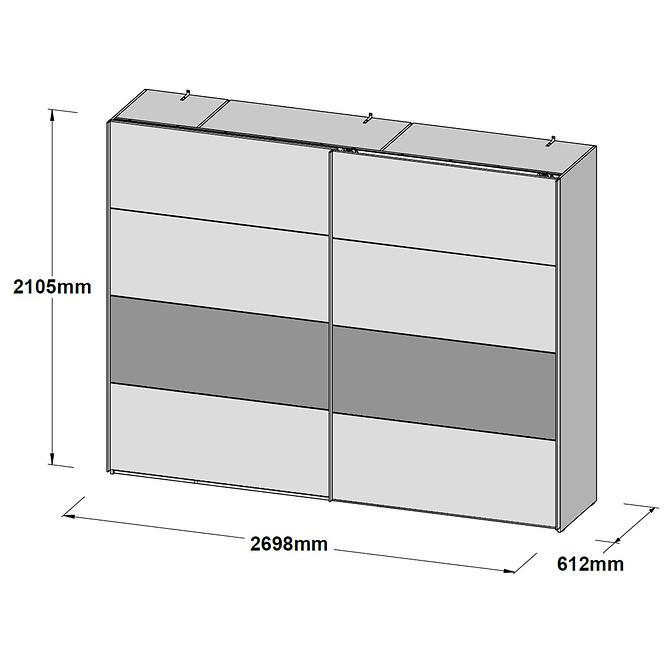 Skriňa Jakobina RCQS12411