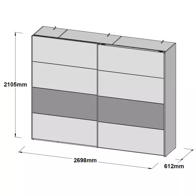 Skriňa Jakobina RCQS12411,4