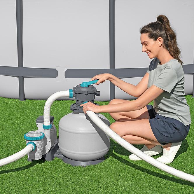 Bazénová filtrácia piesková Bestway 11,355l/h 58486,5
