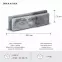 Betónový Obkladový Kameň Brick Althea Gray,4