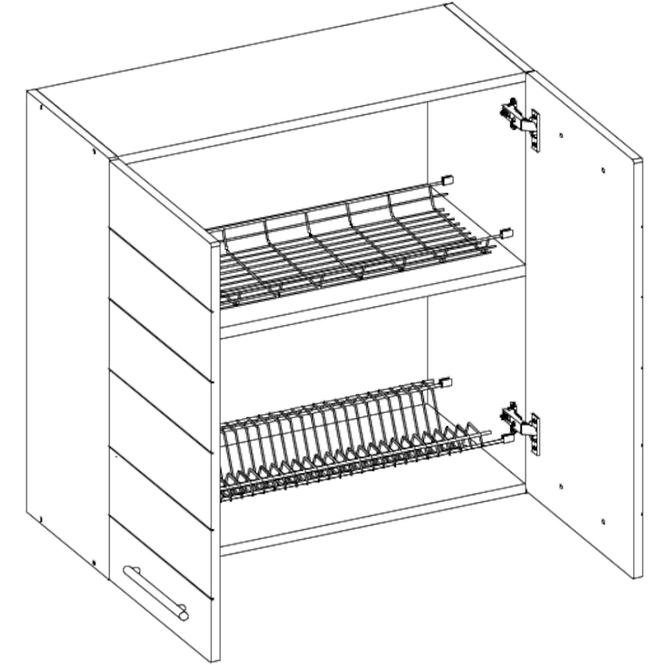 Kuchynská skrinka Daria G80 2D