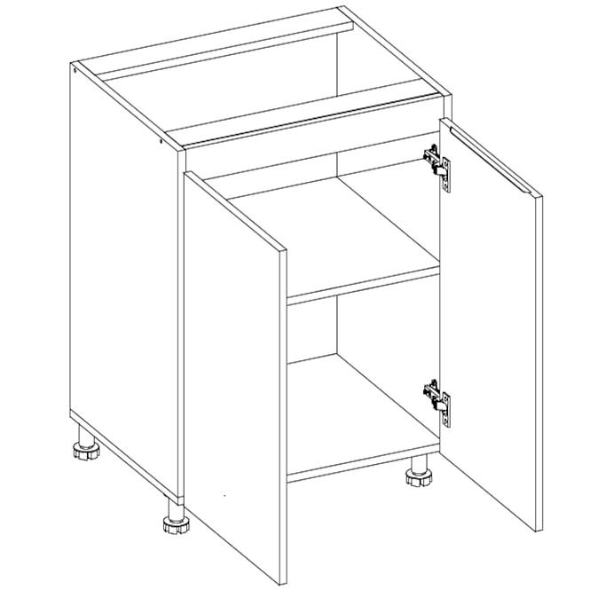 Kuchynská skrinka Magnolia D60 D2