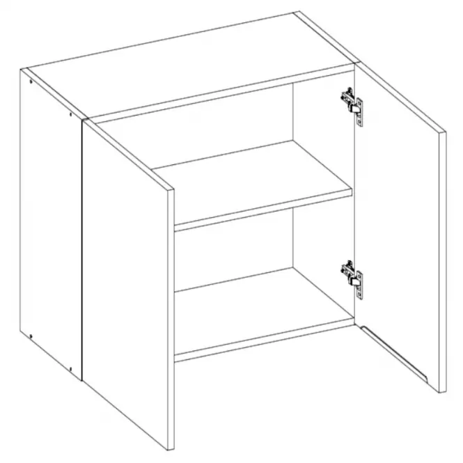 Kuchynská skrinka Magnolia G60 2D