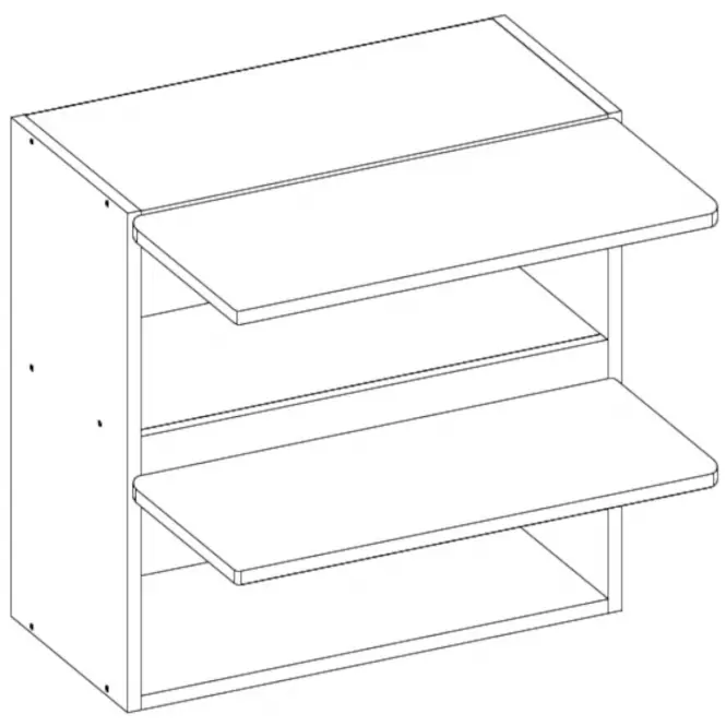 Kuchynská skrinka Magnolia G60 2D,3