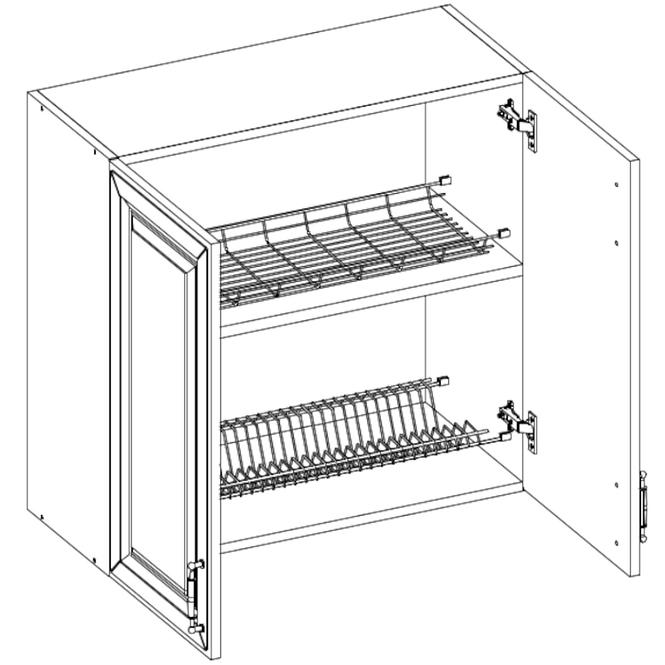 Kuchynská skrinka Patricia G80 2D
