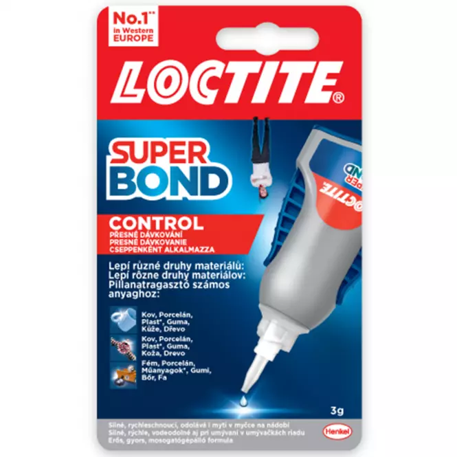 Loctite Lepidlo Super Attak Control 3g