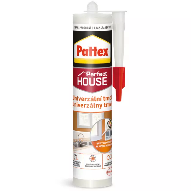Pattex Silikón Univerzálny transparent 280 ml