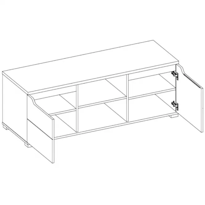 TV stolík Vincent B,4