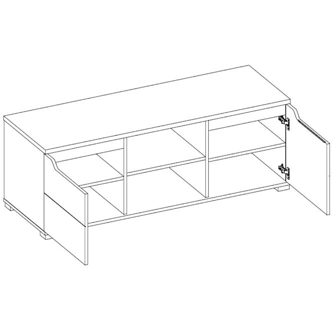 TV stolík Vincent B,4