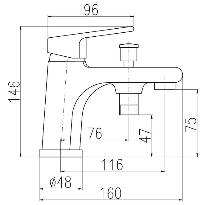Batéria vaňová Colorado CO248.0,2