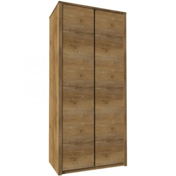 Skriňa Montana S2D 90 cm - dub lefkas, dvojdverová