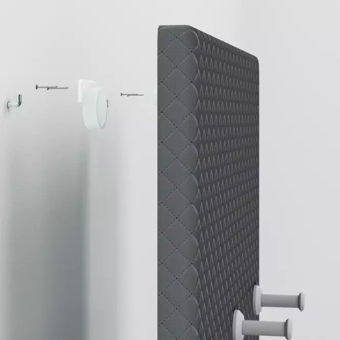 Vešiak 102x34 HYGA07 sivý