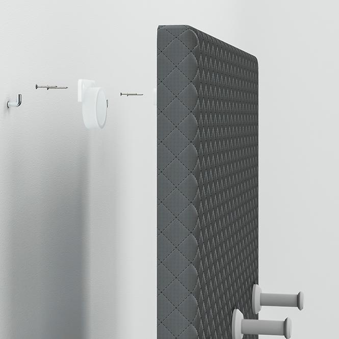 Vešiak 102x34 HYGA07 sivý