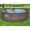 Bazén rámový s filtráciou 3,66x1m rattan 56709,3