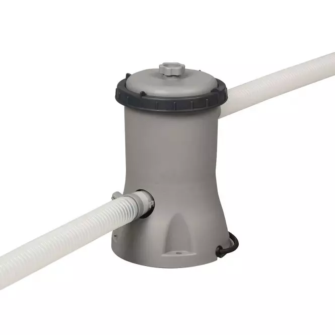 Bazén rámový s filtráciou 3,66x1m rattan 56709