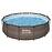 Bazén rámový s filtráciou 3,66x1m rattan 56709