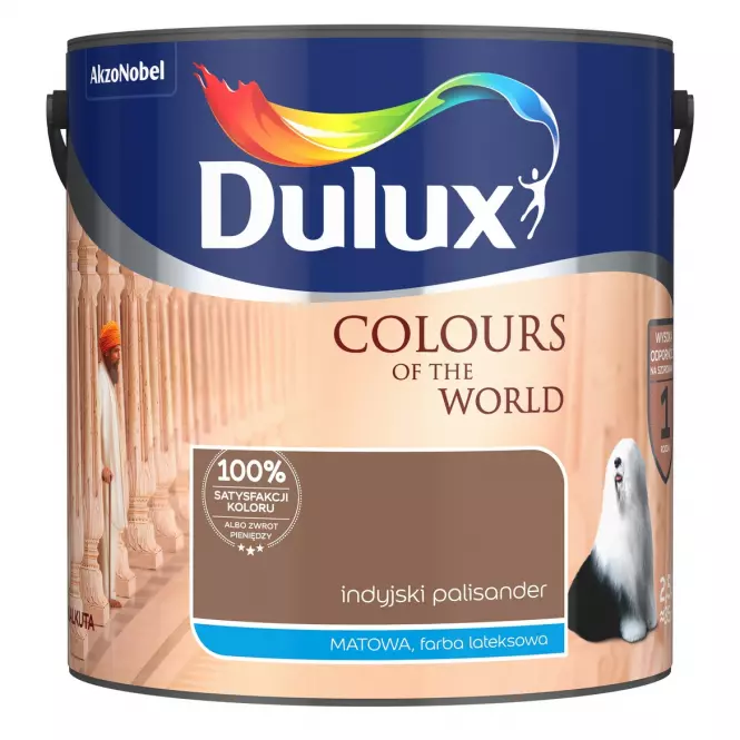 Dulux Colours Of The World Indický Palisander 2,5l