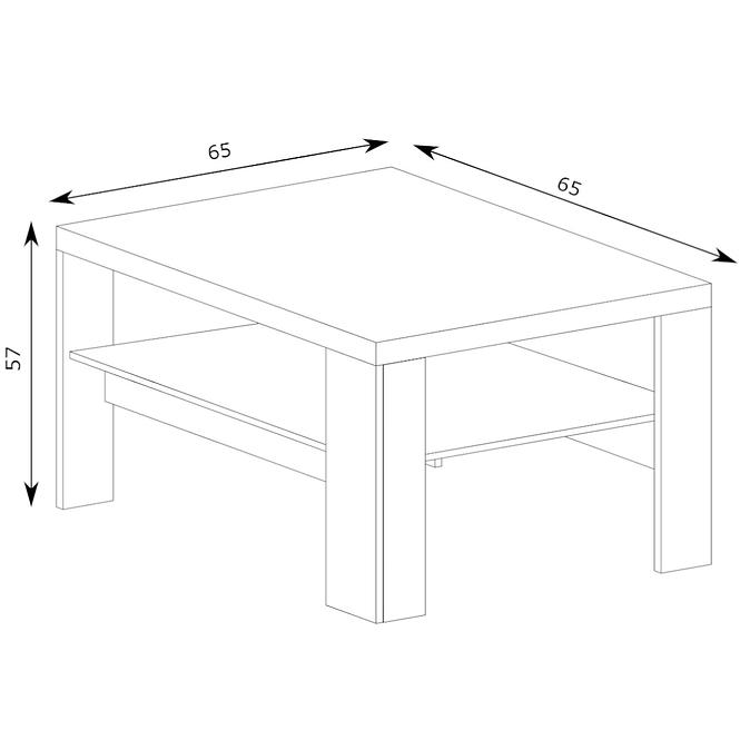 Konferenčný stolík Natural N-19 Ribbeck,3