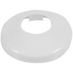 Rozeta na rúry biela 22 mm