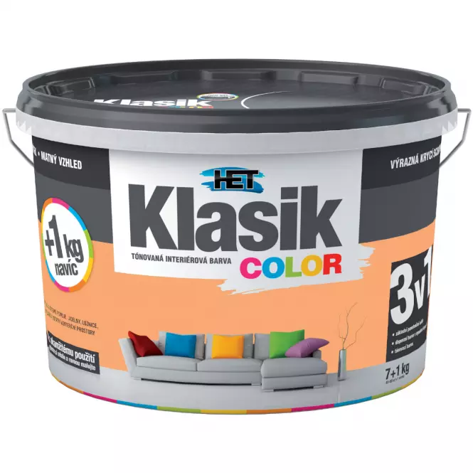 Het Klasik Color Marhuľová 7kg+1kg
