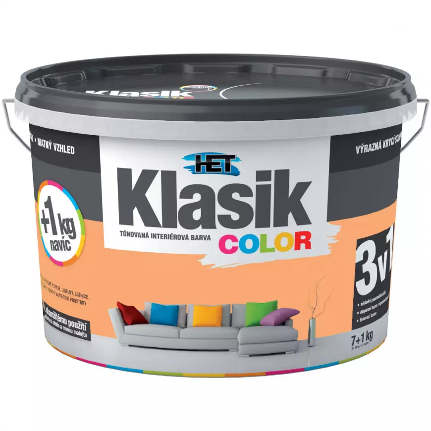 Het Klasik Color Marhuľová 7kg+1kg