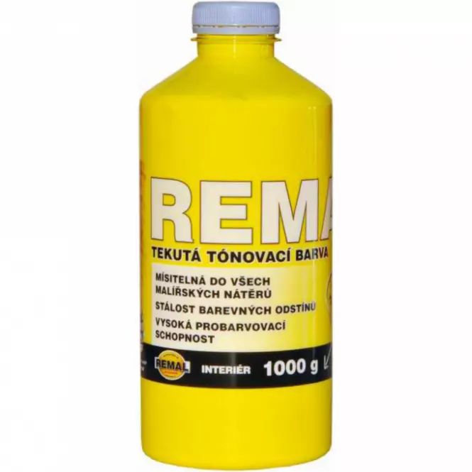 Remal Tekutá Tónovacia Farba Žltá 1kg