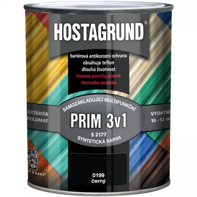 Hostagrund Prim 3v1 Čierny 0,6l