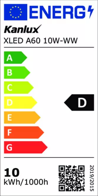 Žiarovka Filament XLED A60 10W-WW,5