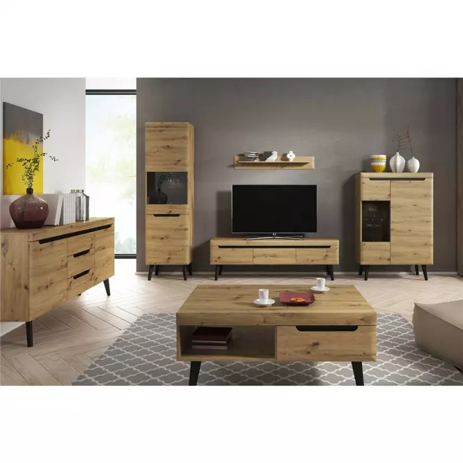 TV stolík Nordi NRTV160 dub artisan,4