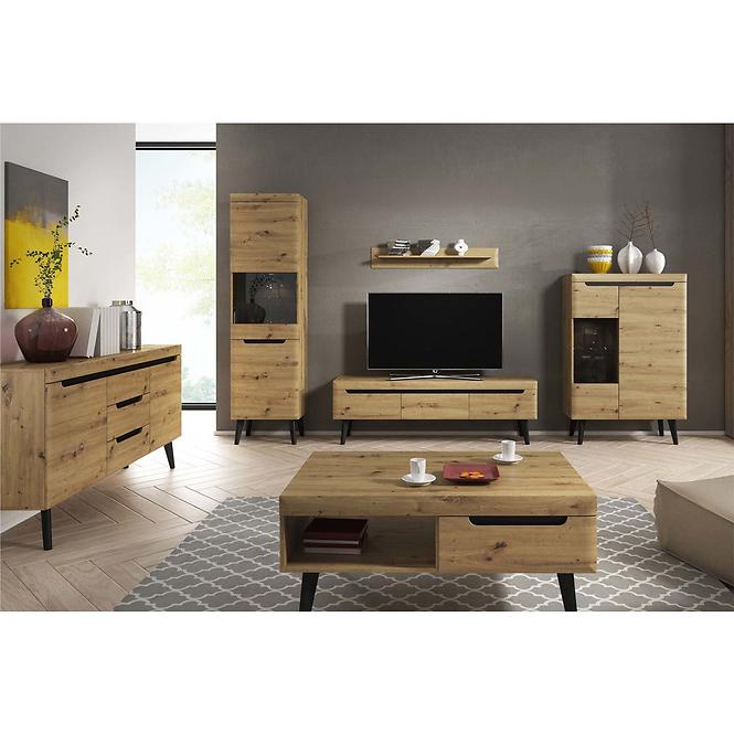 TV stolík Nordi NRTV160 dub artisan,4