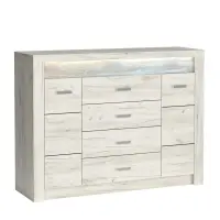 Komoda Indianapolis I7 2D4S kraft biela