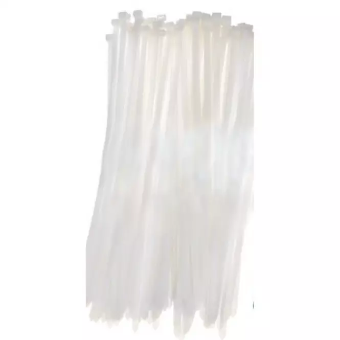 Páska viazacia 360X4,8  biela/25ks