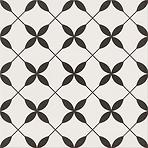 Gresová dlažba Patchwork Clover Black Pattern 29,8/29,8